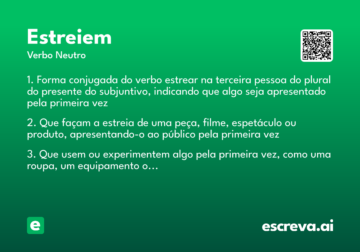 estreiem