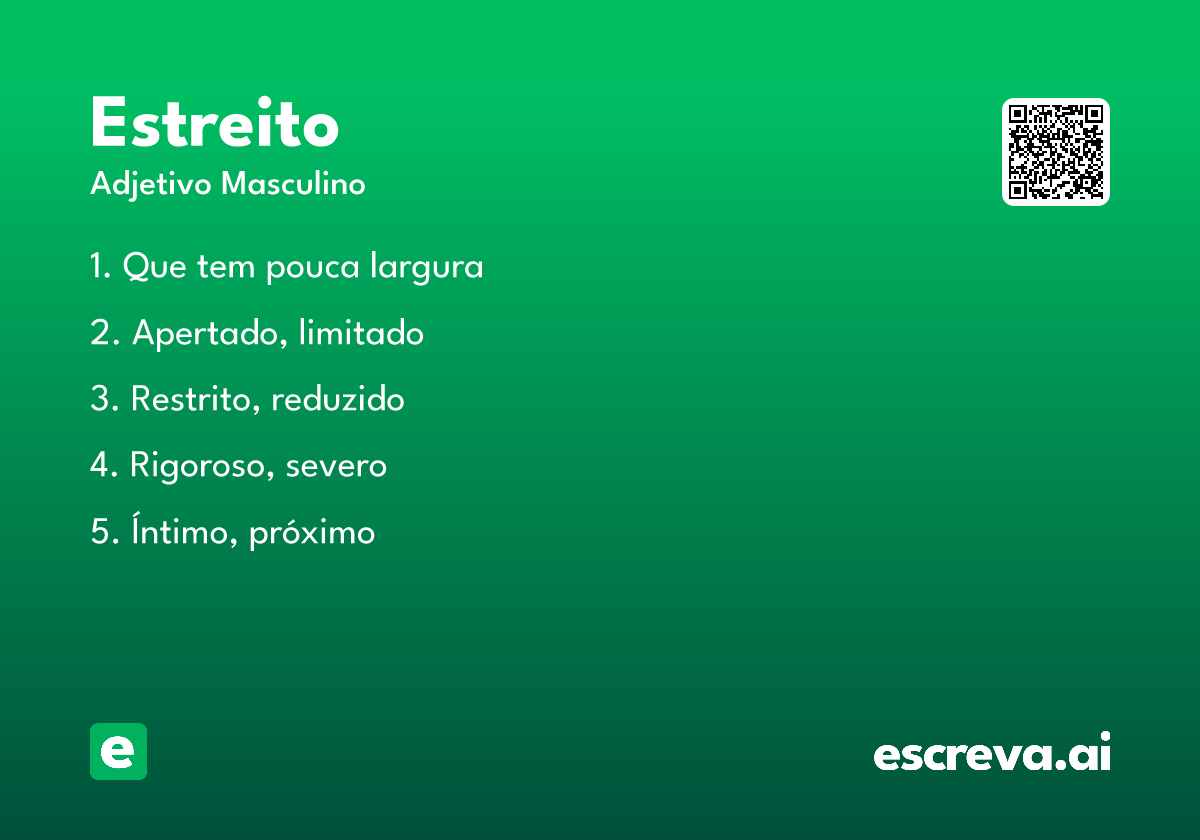 estreito