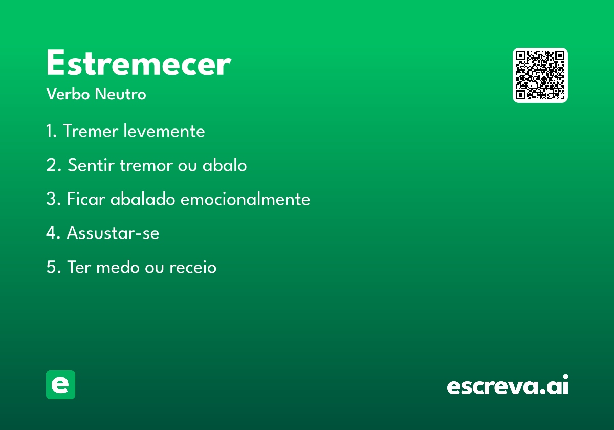 estremecer