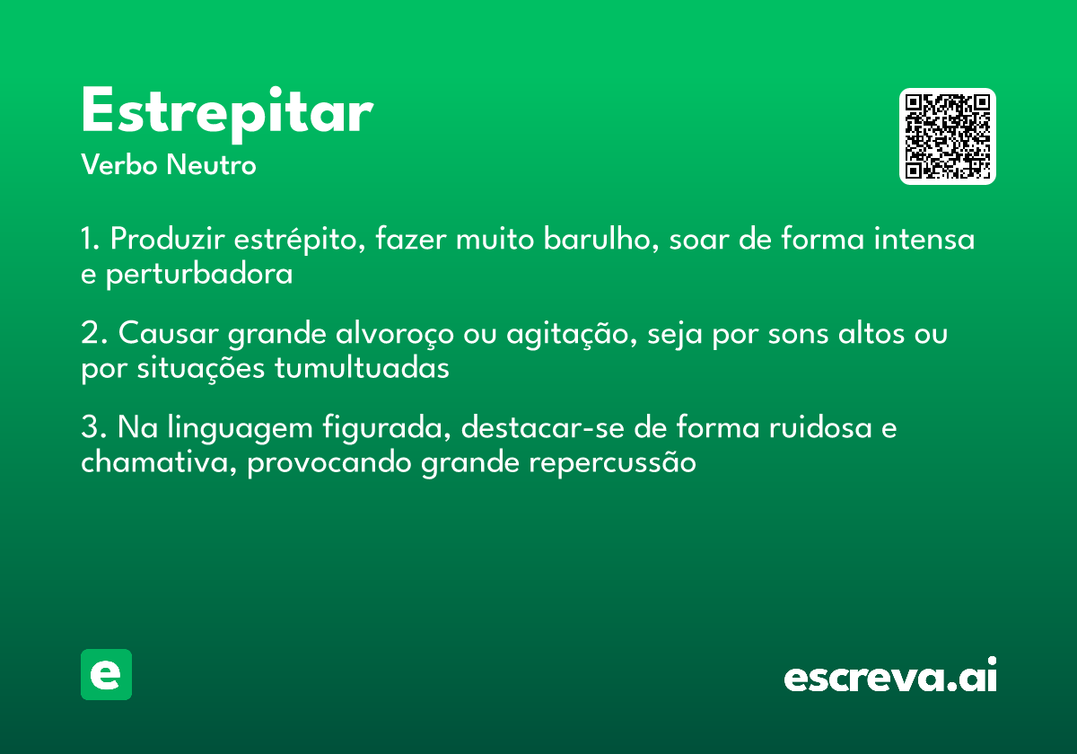 estrepitar