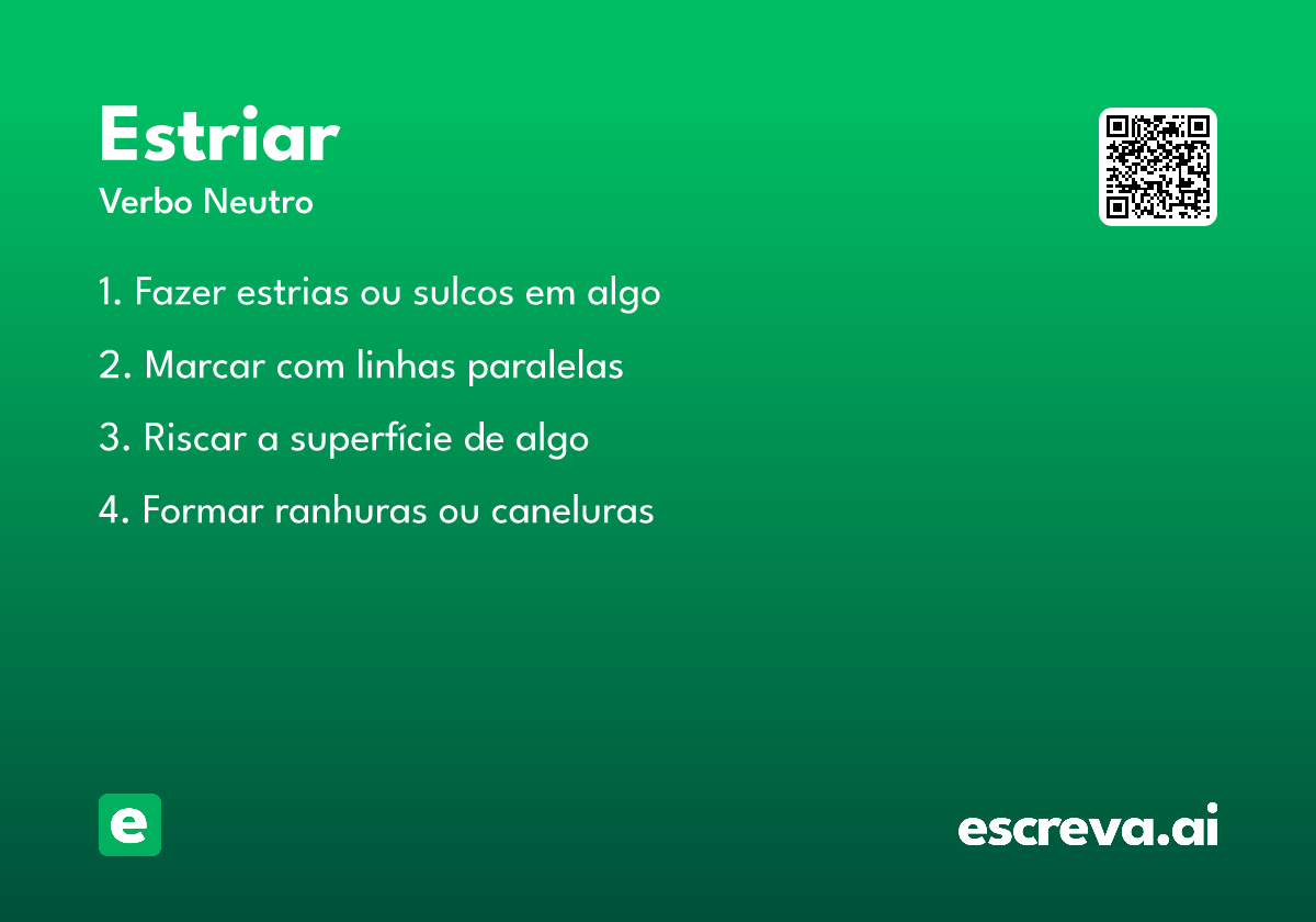 estriar