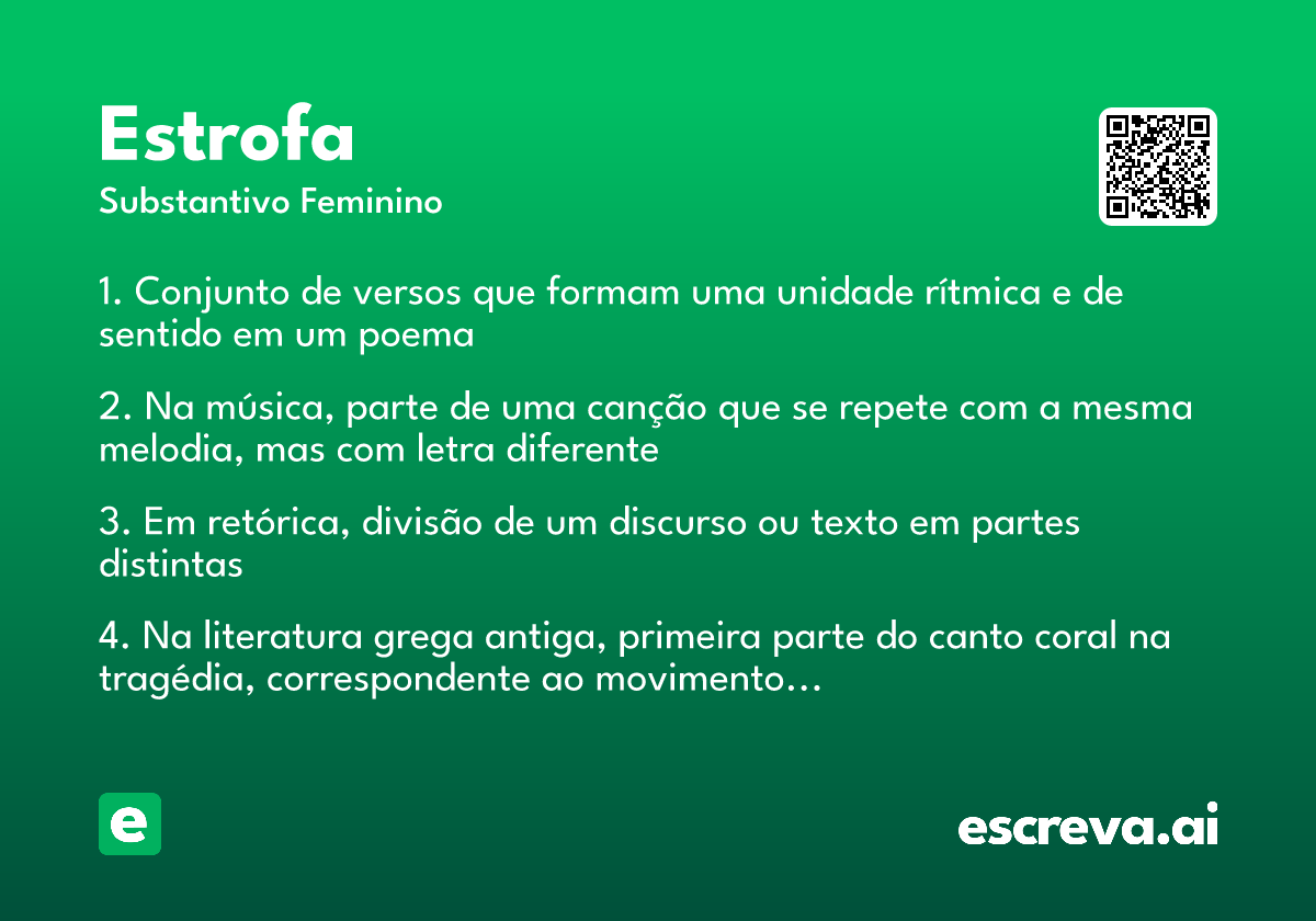 estrofa