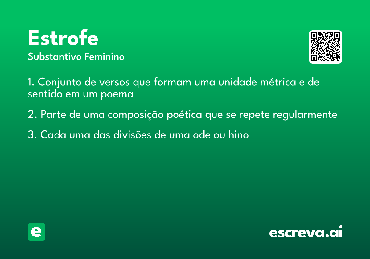 estrofe