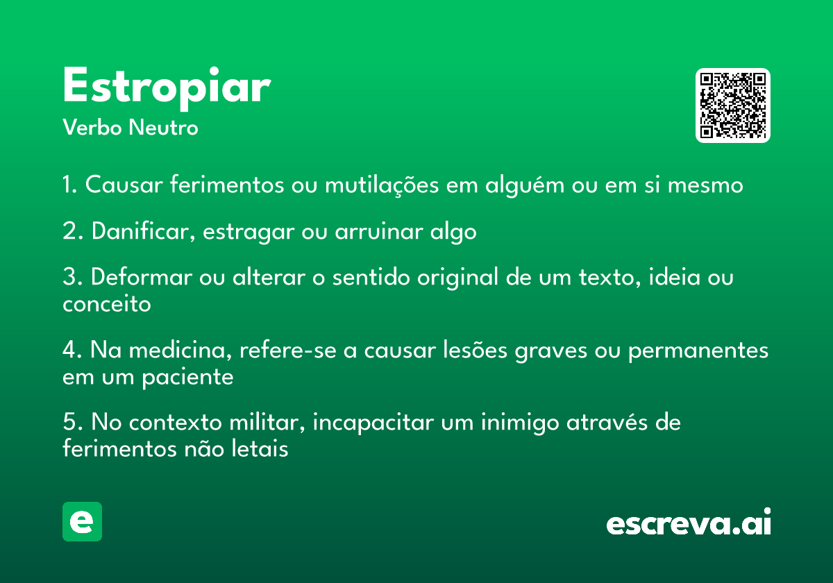 estropiar