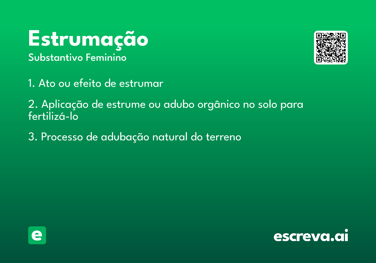 estrumação