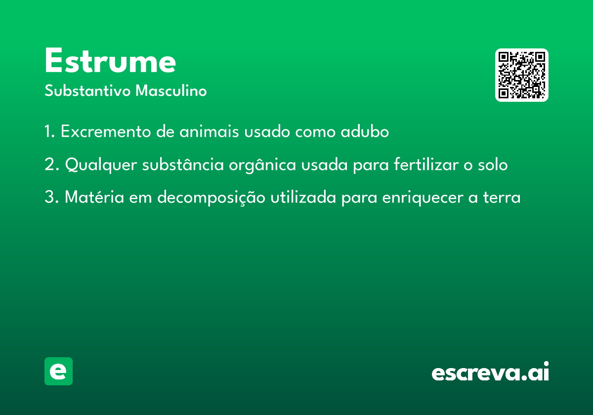 estrume