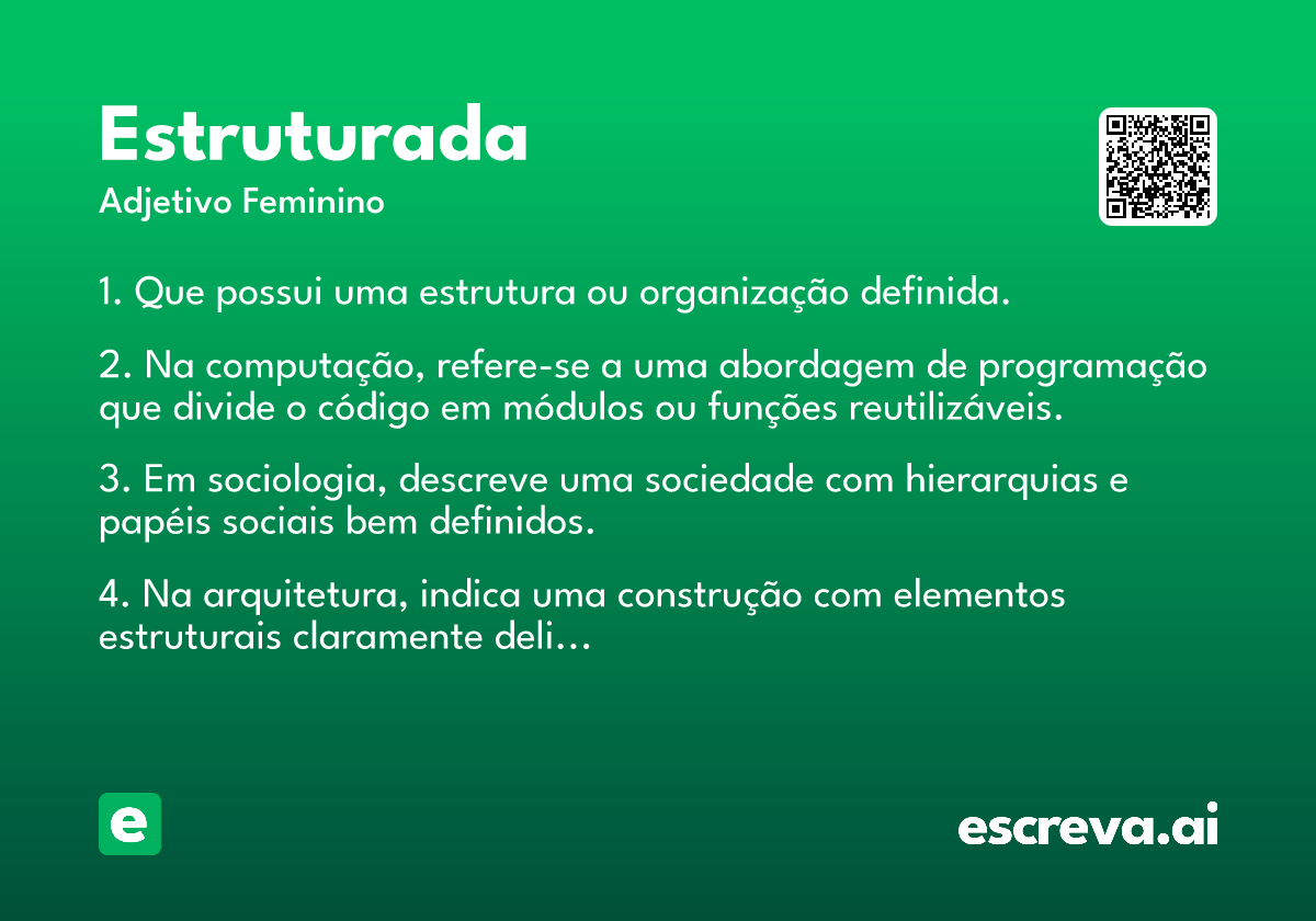 estruturada