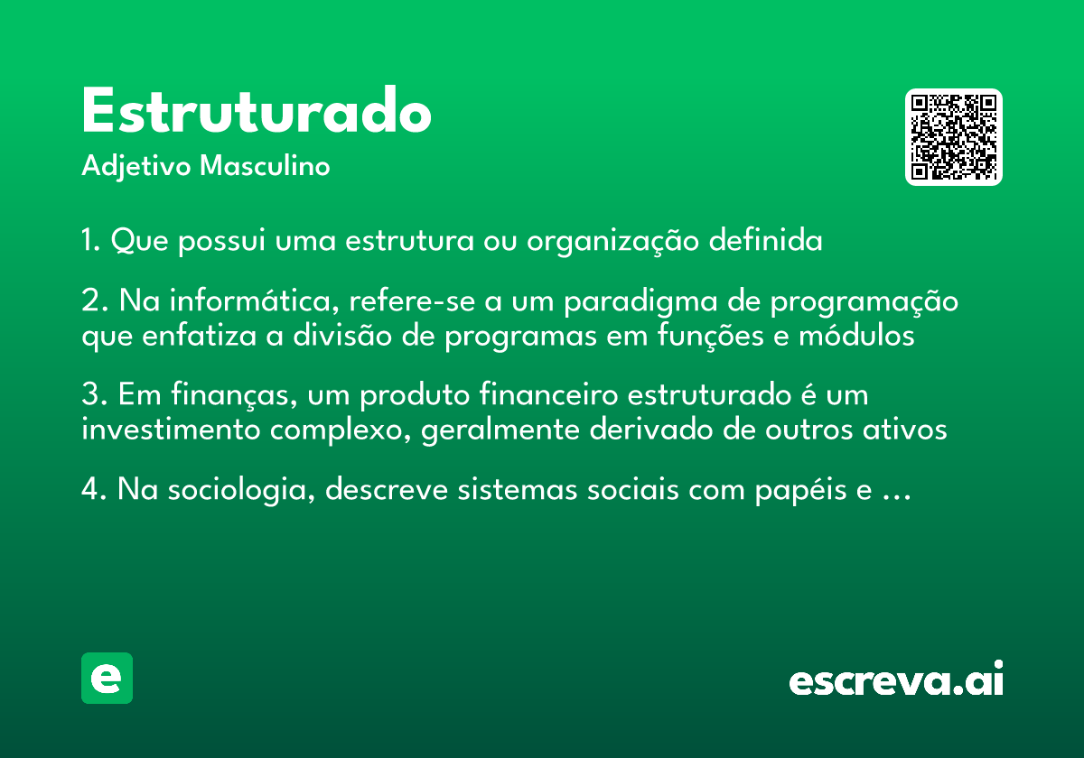 estruturado