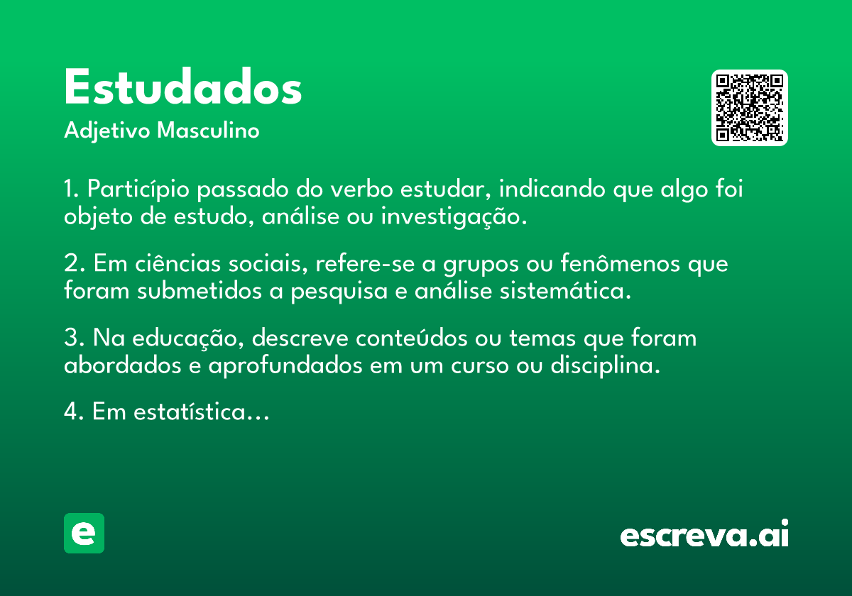 estudados