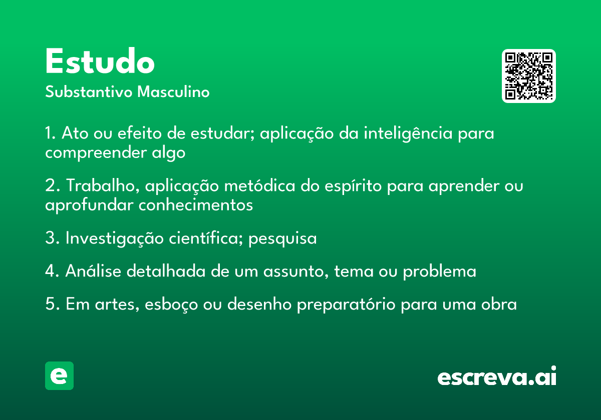 estudo