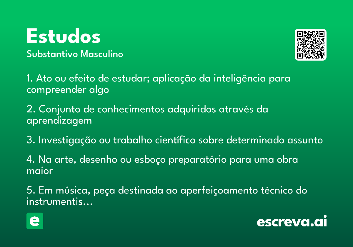 estudos