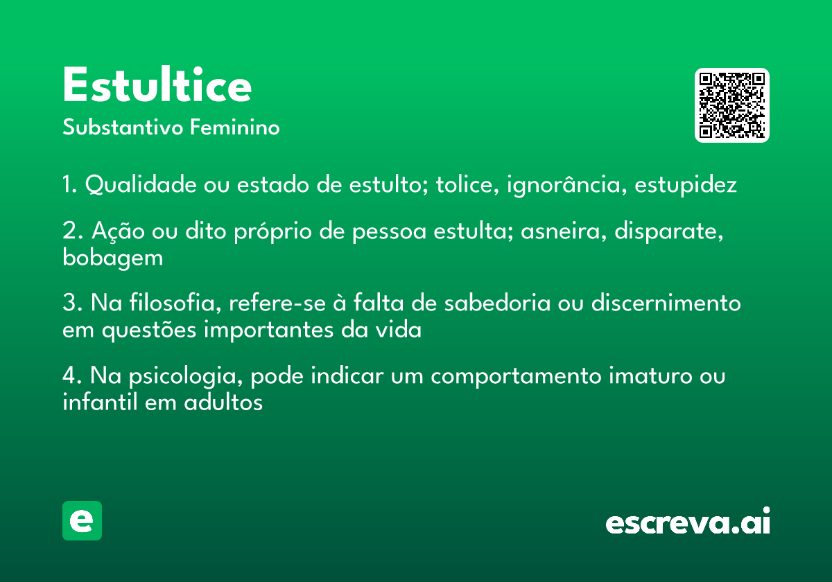 estultice