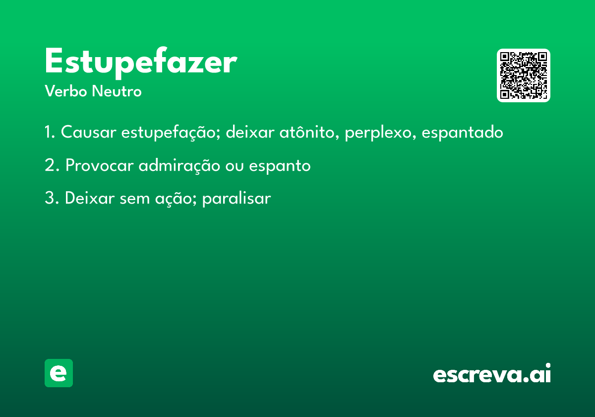 estupefazer