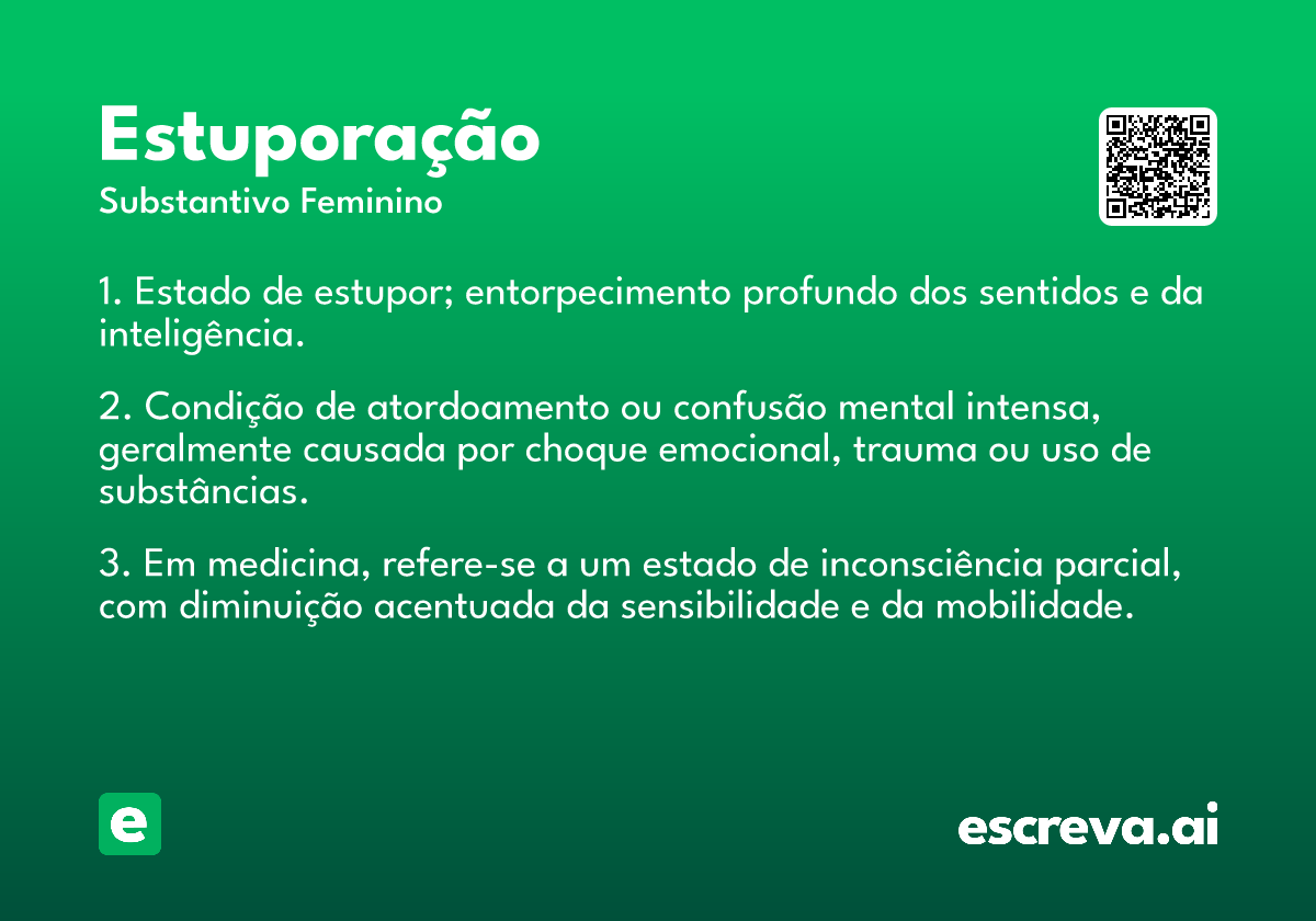 estuporação