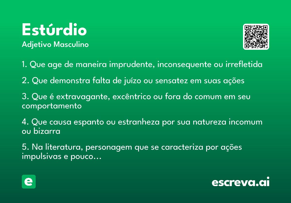 estúrdio