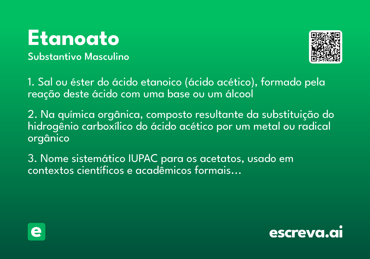 etanoato
