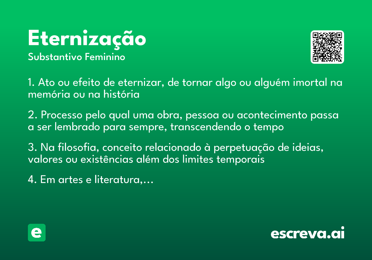 eternização