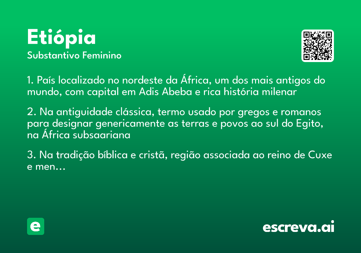 etiópia