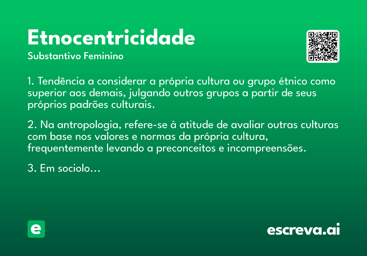 etnocentricidade