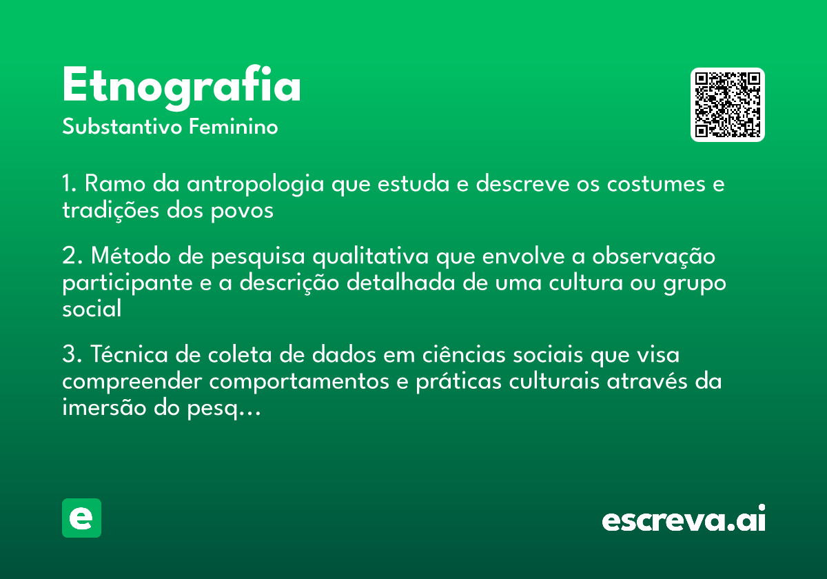 etnografia