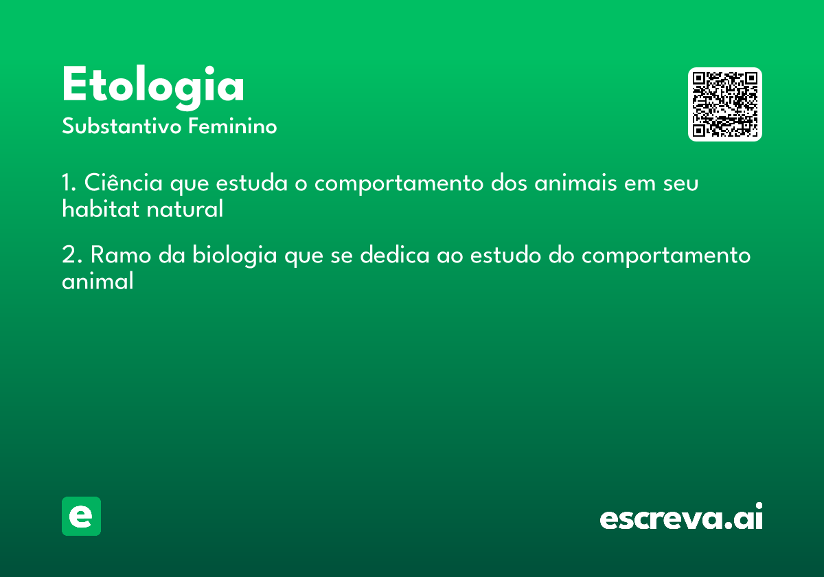 etologia