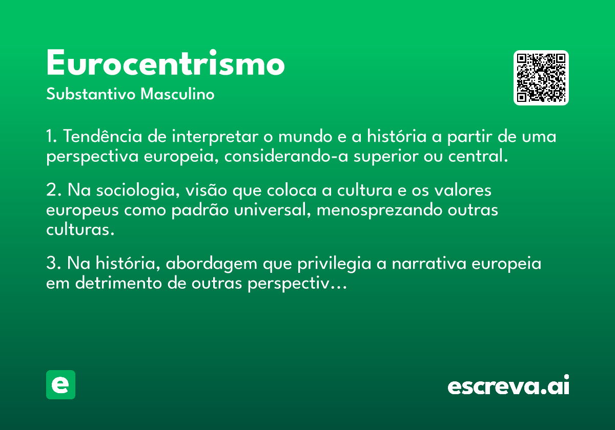 eurocentrismo
