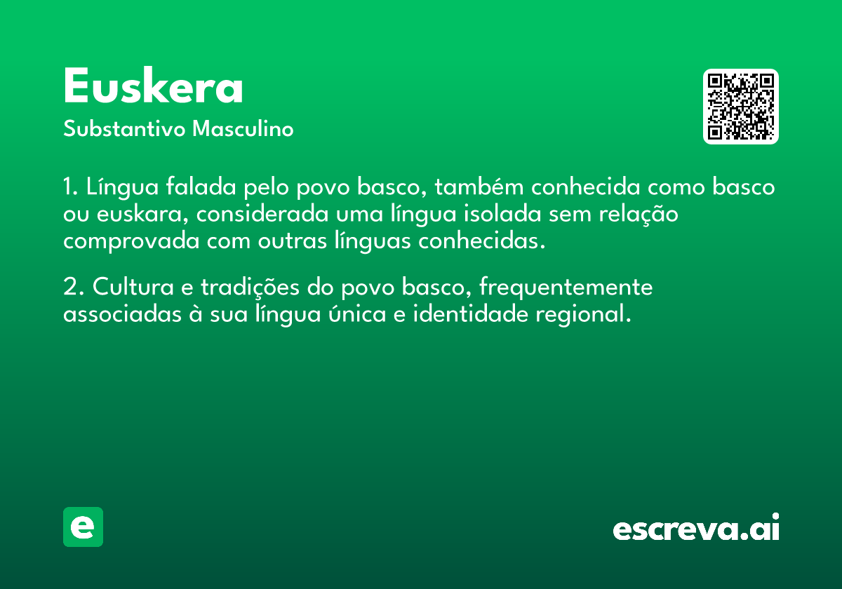 euskera