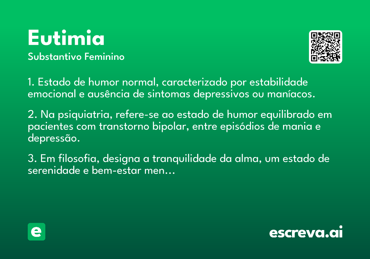 eutimia
