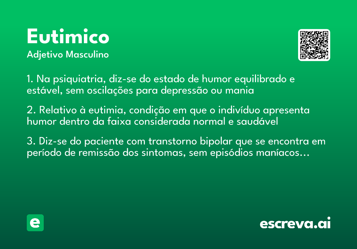 eutimico
