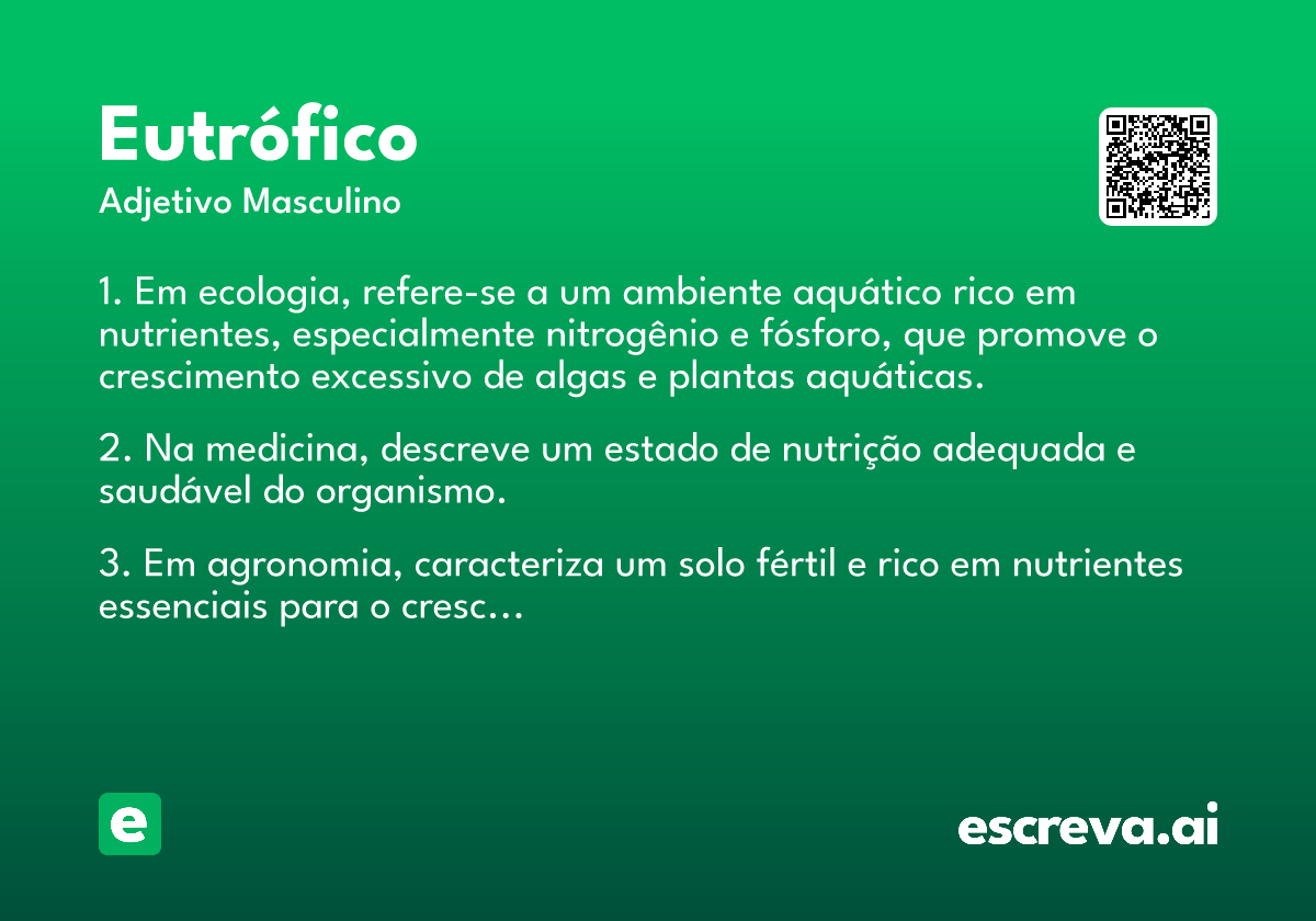 eutrófico