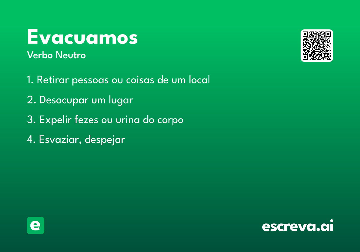 evacuamos