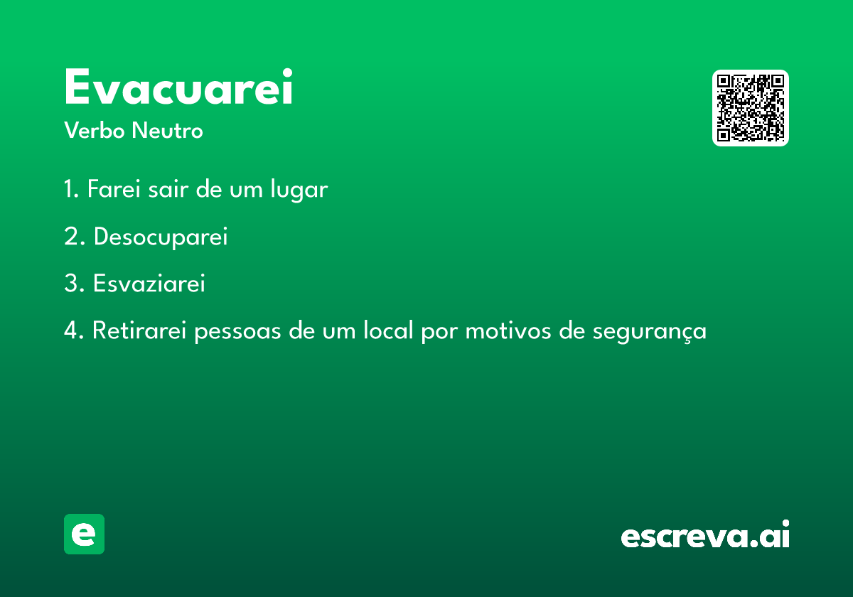 evacuarei