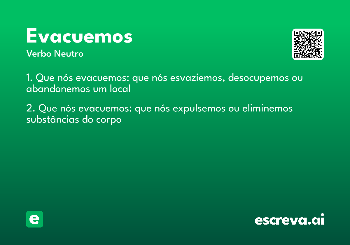 evacuemos