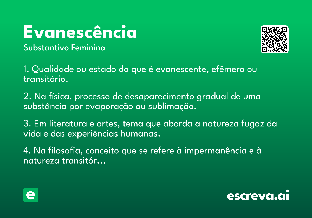 evanescência