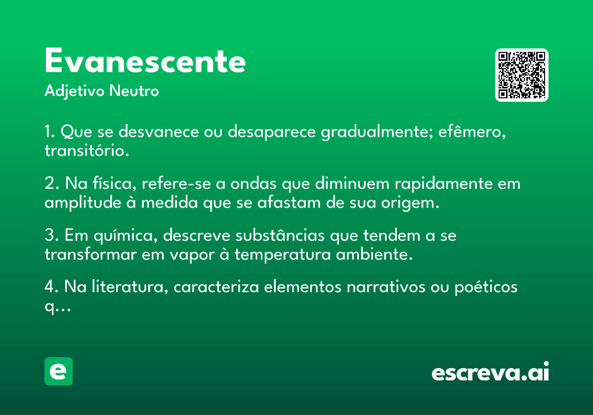 evanescente