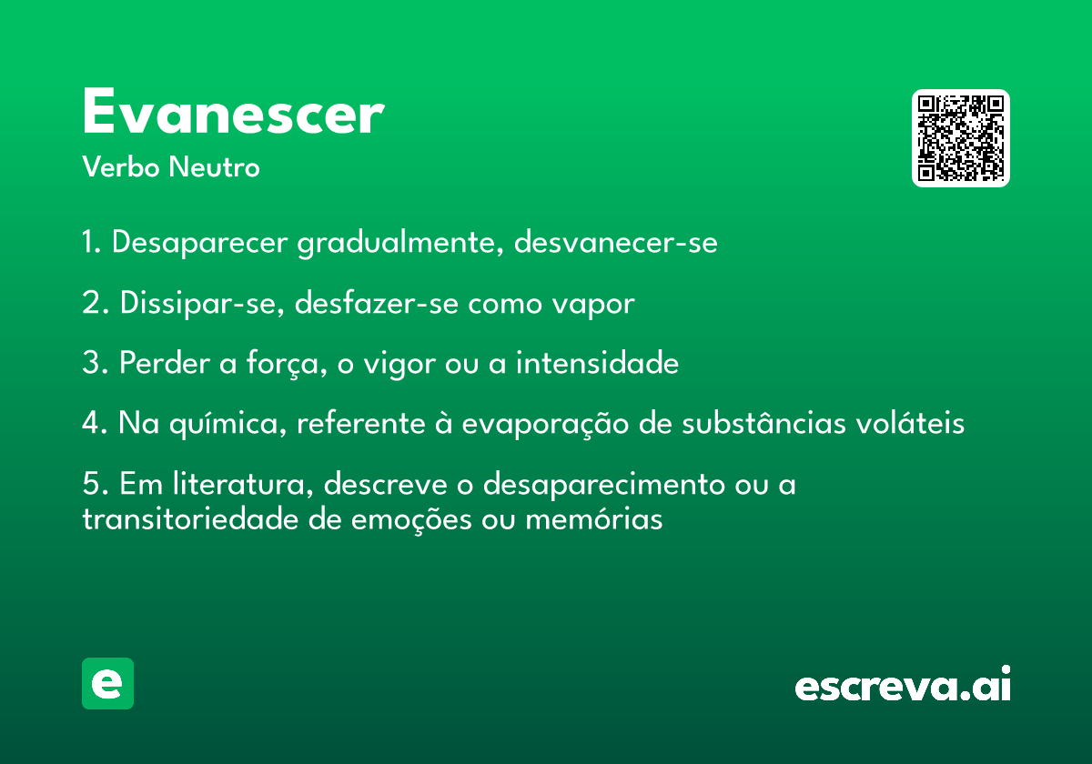 evanescer
