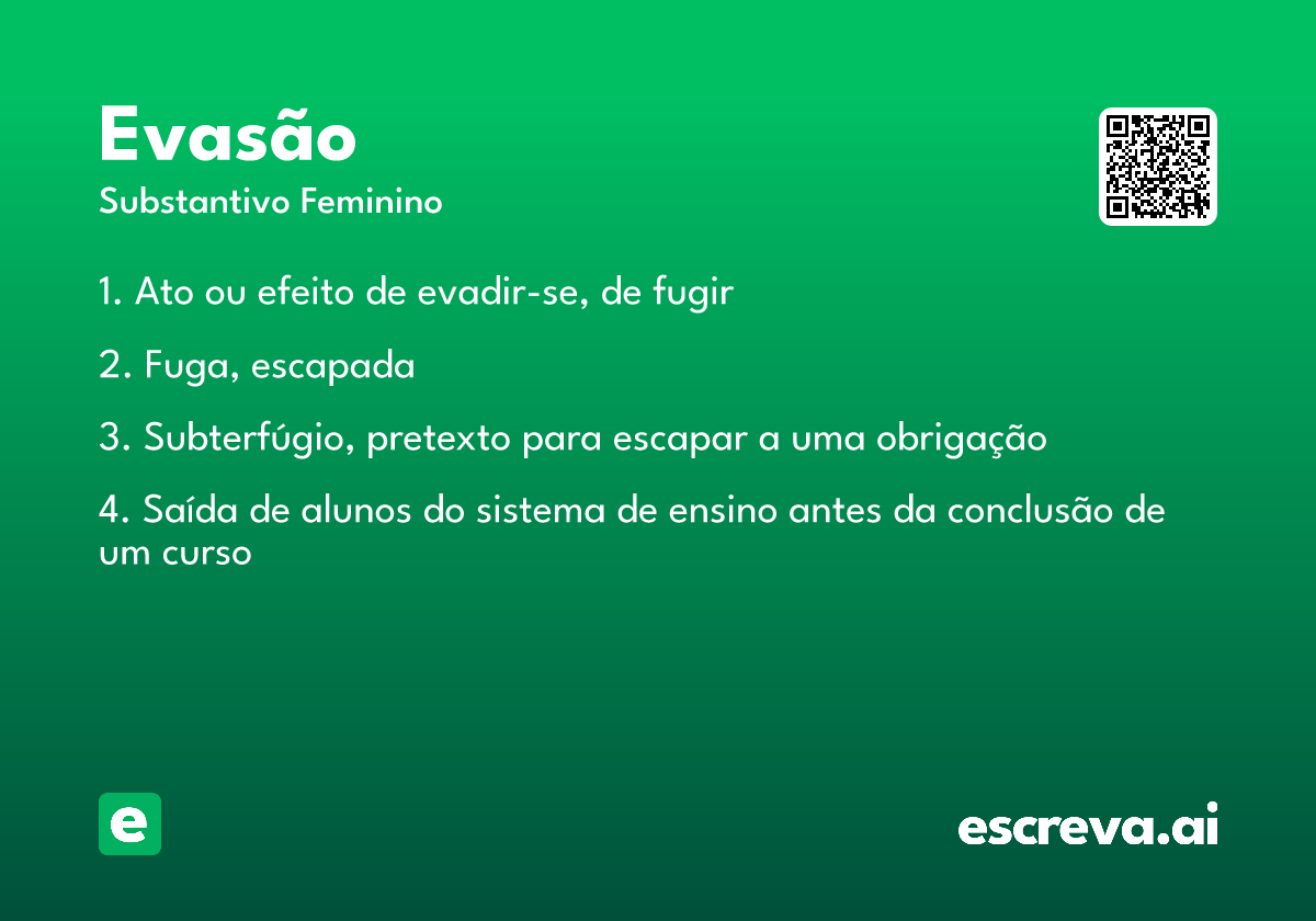 evasão