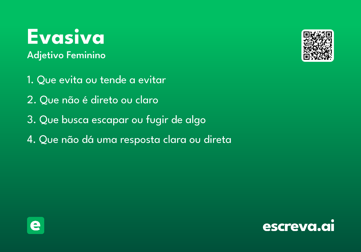 evasiva