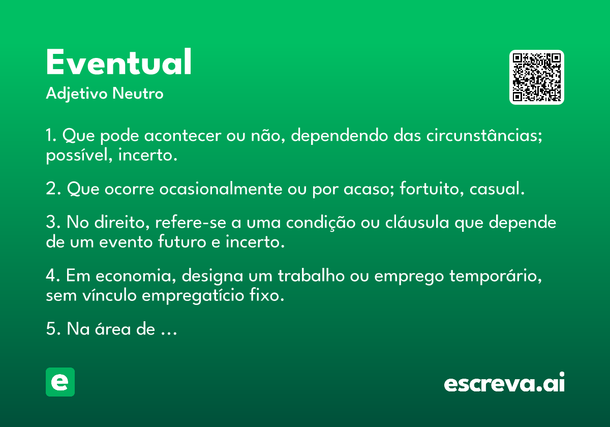 eventual