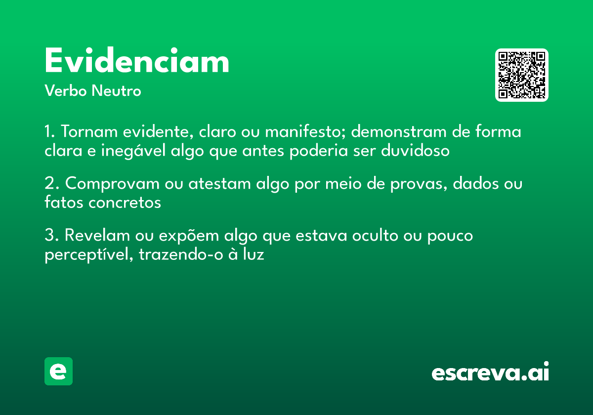 evidenciam