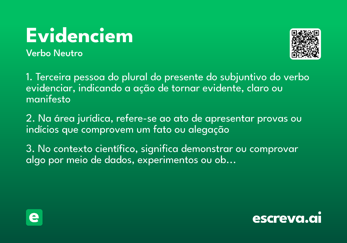 evidenciem