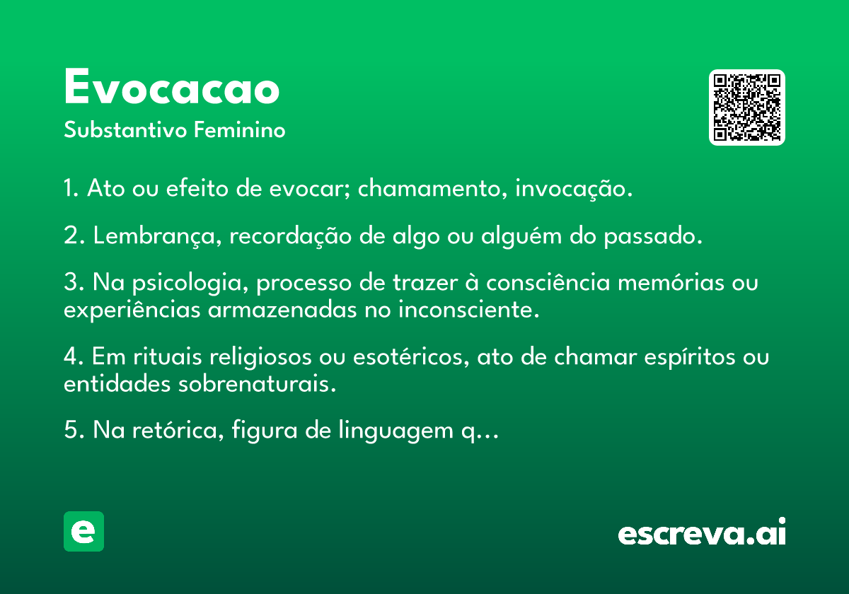 evocacao
