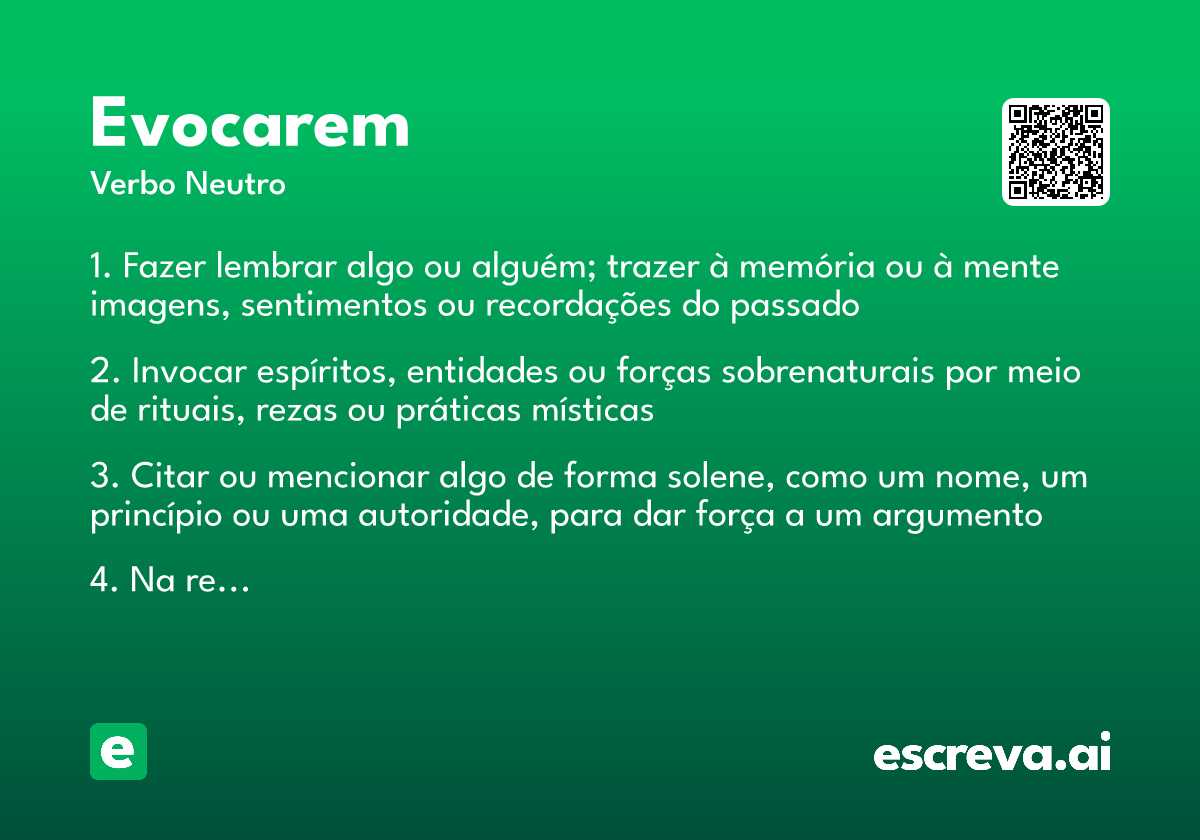 evocarem