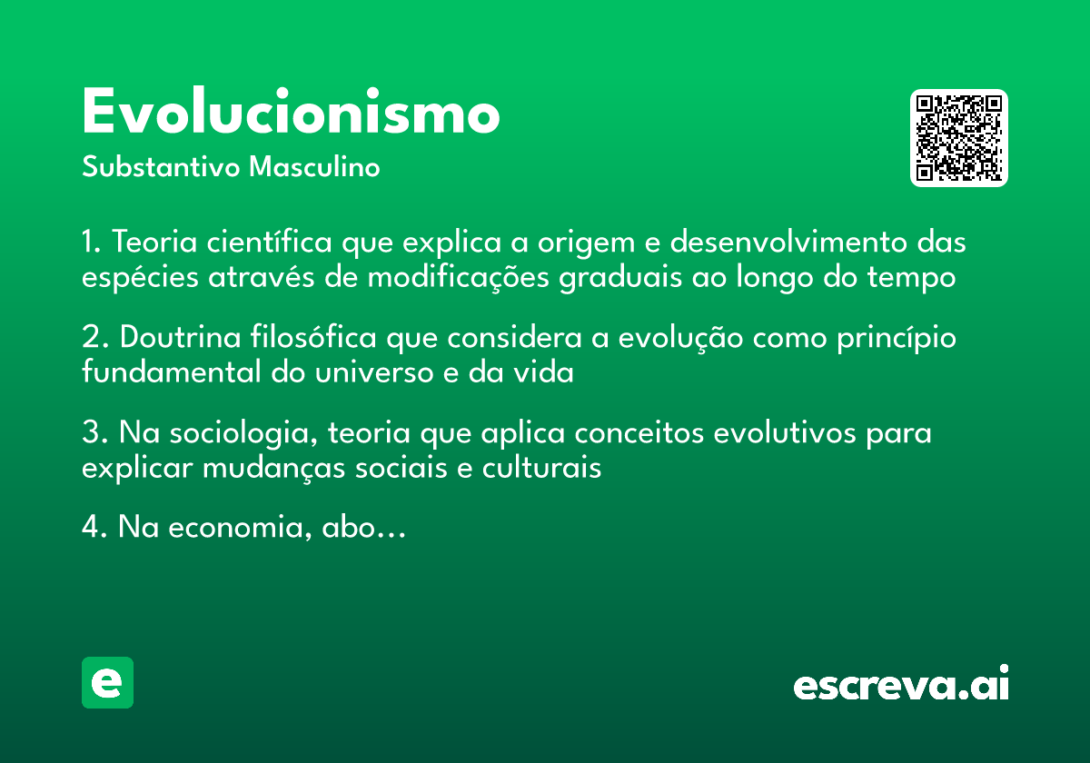 evolucionismo