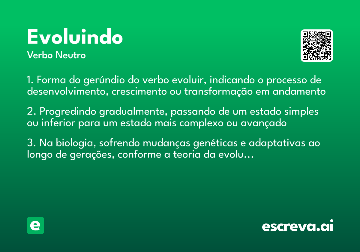 evoluindo