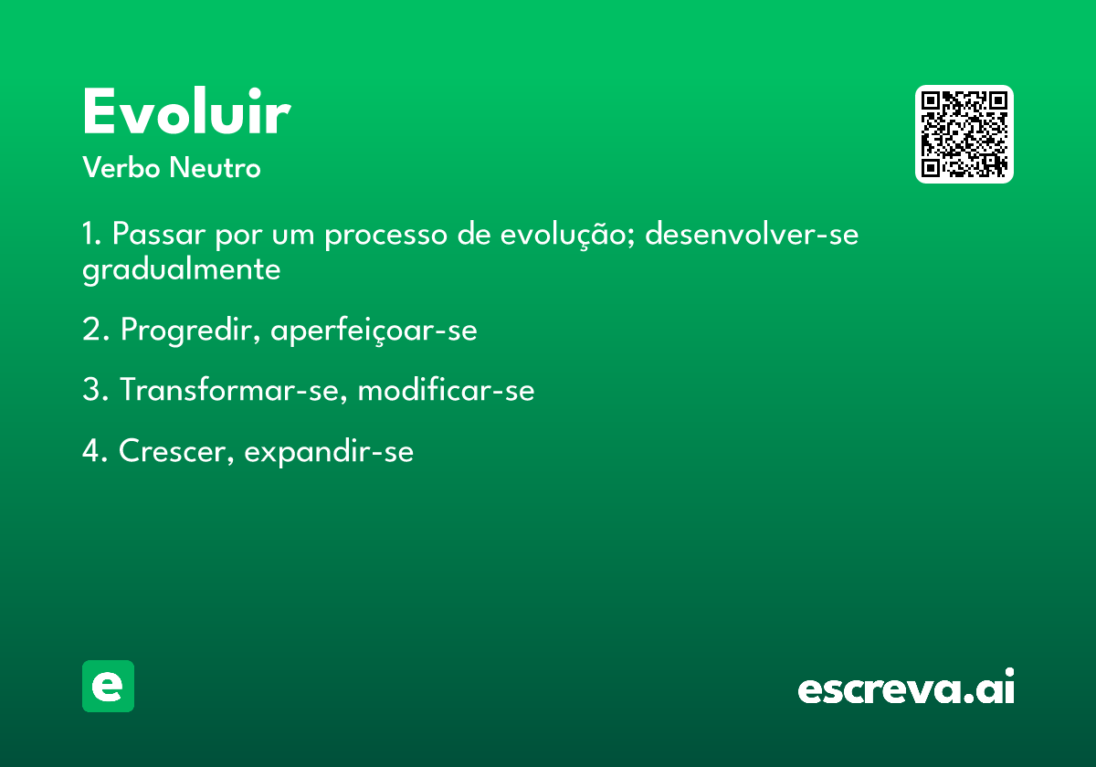 evoluir