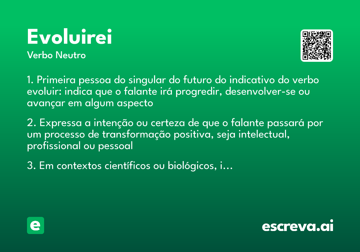 evoluirei