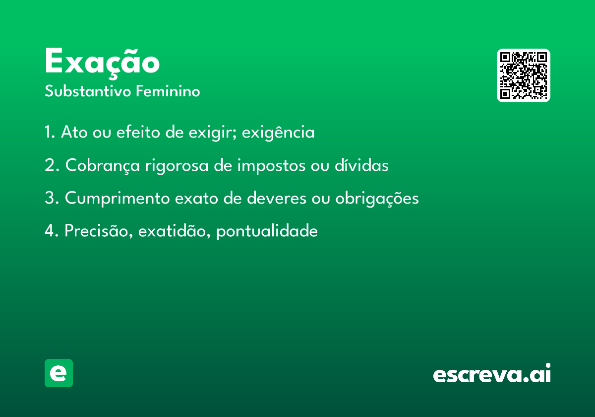 exação