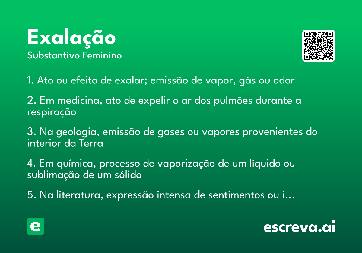 exalação
