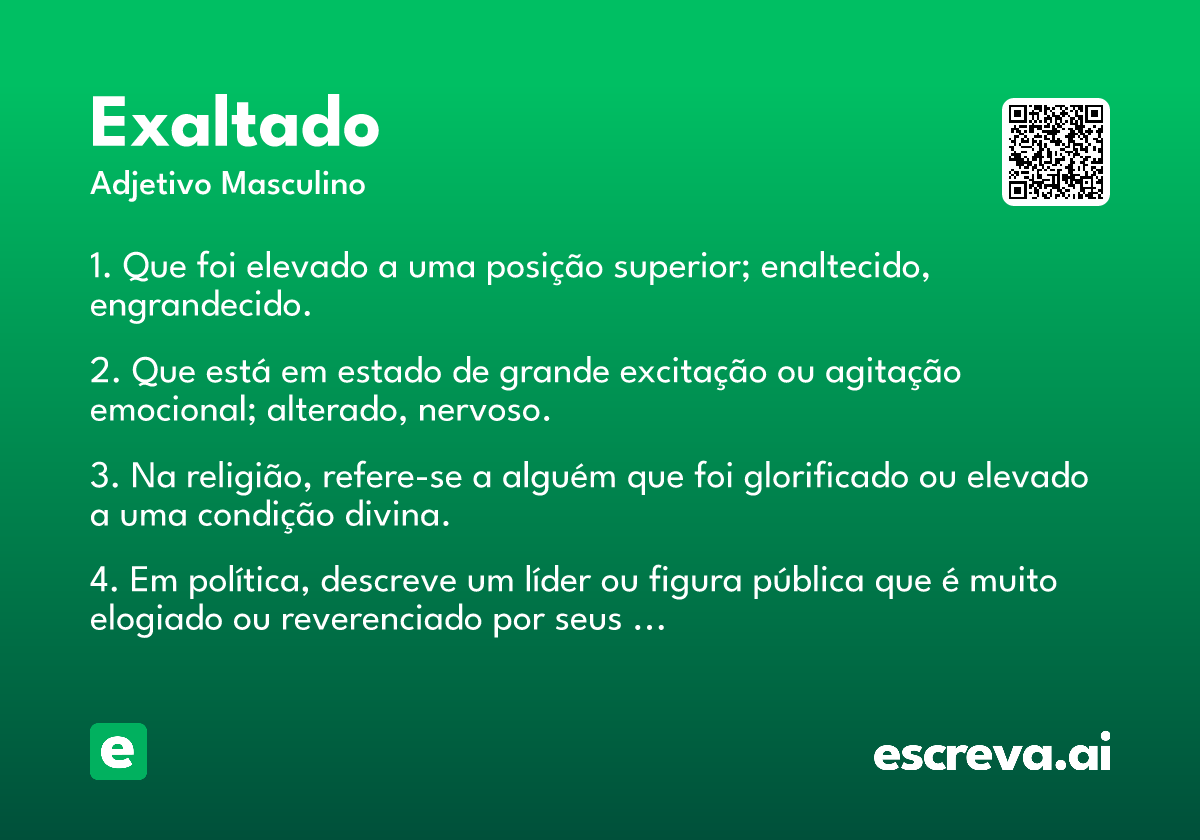 exaltado